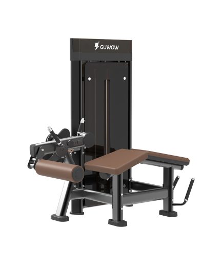Prone leg curl machine