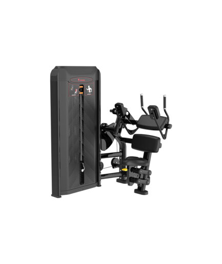 Abdominal crunch machine