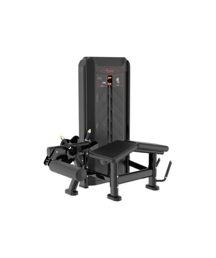 Prone leg curl machine