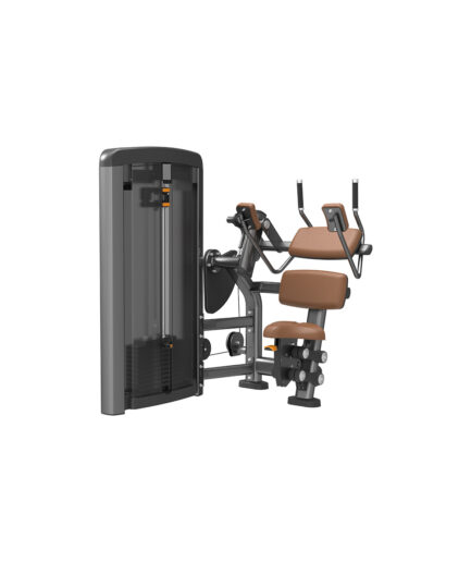 Abdominal crunch machine