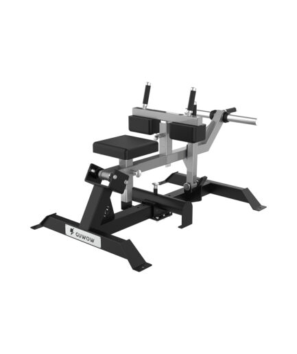 Seated calf raise machine