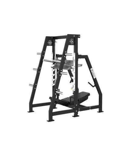 Vertical leg press machine
